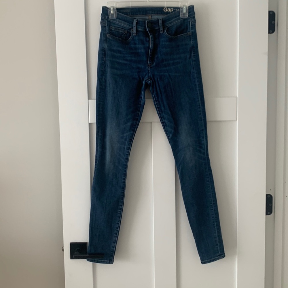 Gap super stretch, skinny jeans